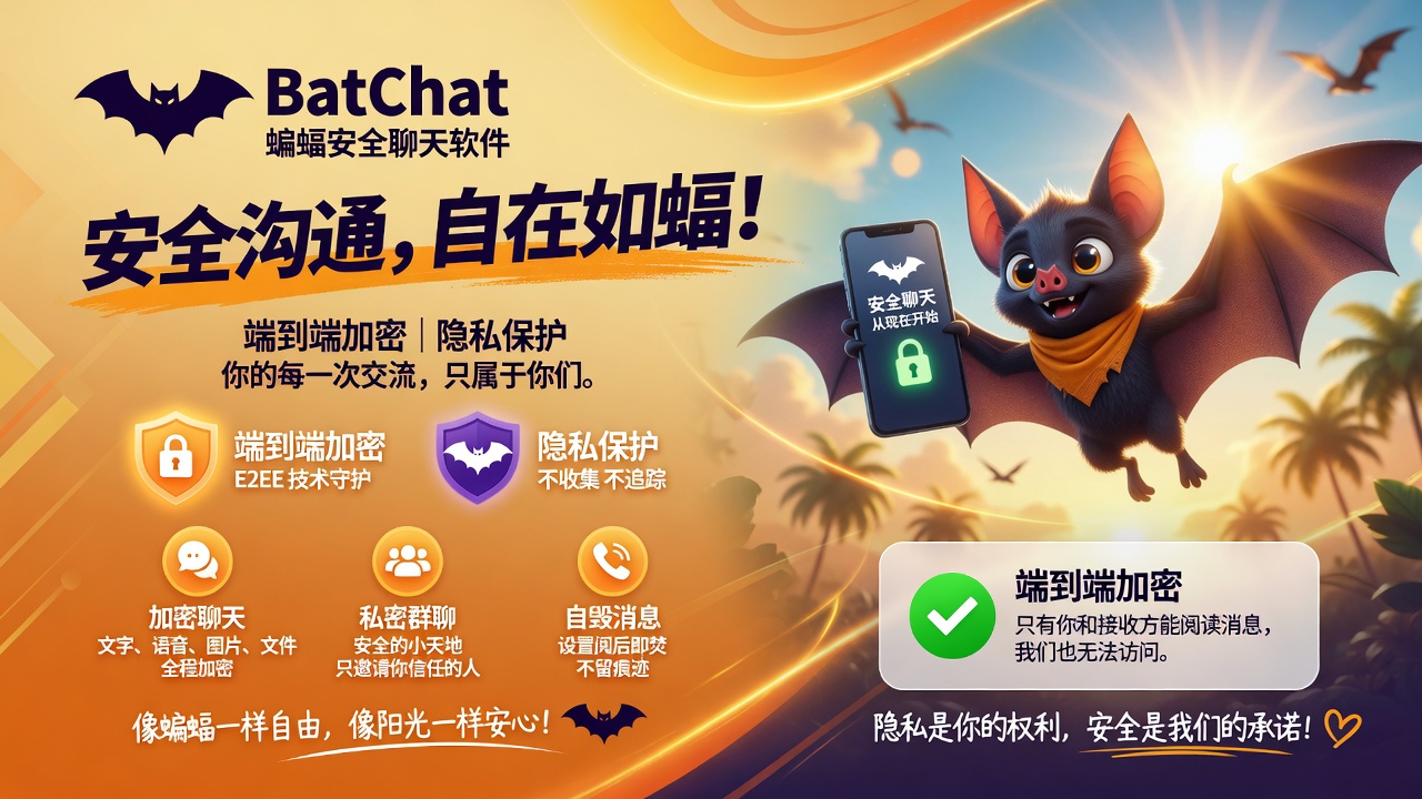蝙蝠安全聊天软件怎么用于家庭成员隐私保护?完整新手教程一步步教你安全守护家人沟通