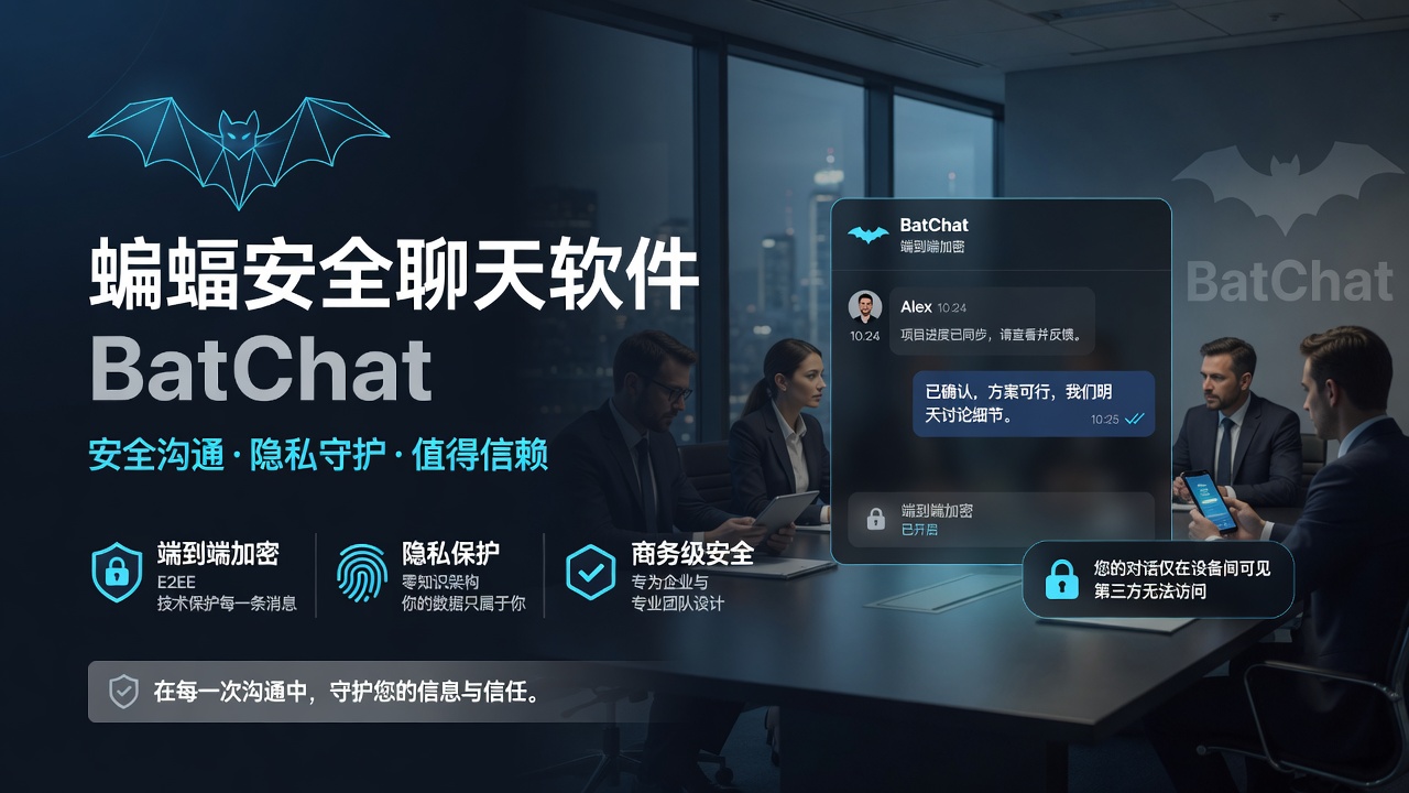 蝙蝠安全聊天软件怎么发送定时消息与预约发送？完整新手教程一步步教你智能消息调度
